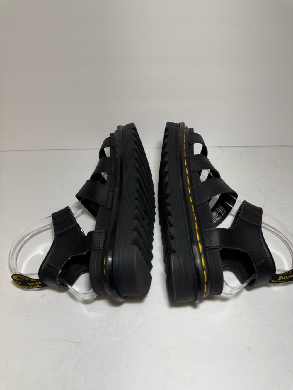 Dr. Martens Blaire Hydro
Leather Gladiator Sandal Black Size 7 - Picture 8 of 15